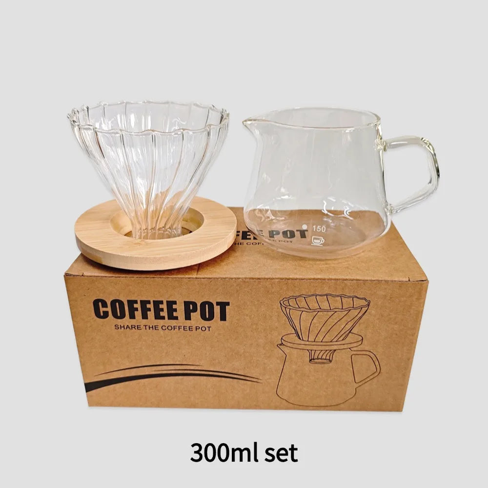 Kit Jarra Cónica V60 + Filtros – Preparación Precisa para Café Pour-Over