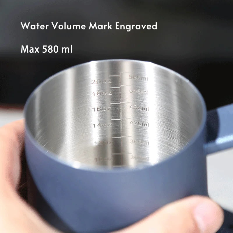 Jarra Gooseneck de Acero Inoxidable – Vertido Preciso para Café de Especialidad