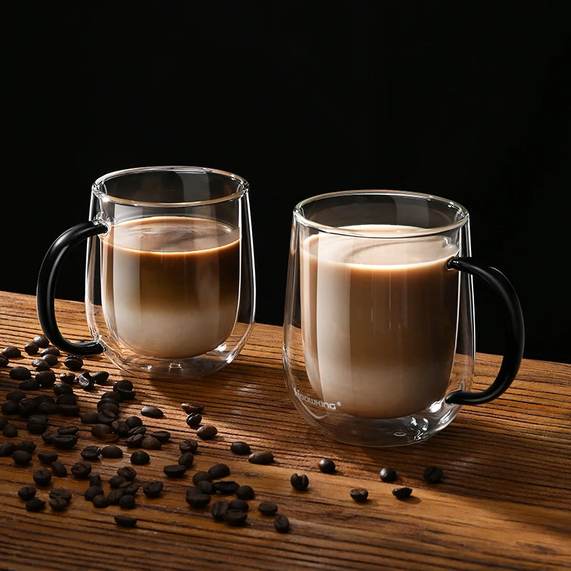 Taza Vidrio Doble Pared Borosilicato 350/450ml | Ritual Coffee