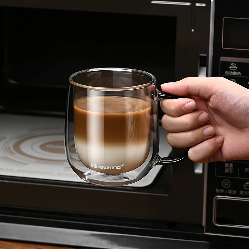 Taza Vidrio Doble Pared Borosilicato 350/450ml | Ritual Coffee