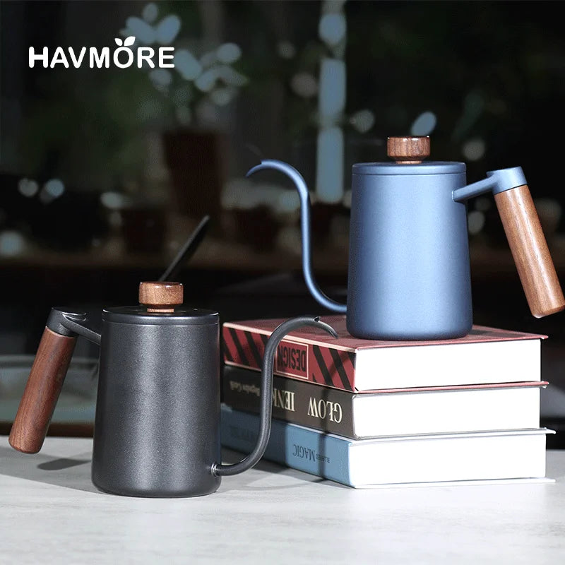 Jarra Gooseneck de Acero Inoxidable – Vertido Preciso para Café de Especialida