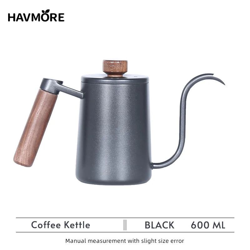 Jarra Gooseneck de Acero Inoxidable – Vertido Preciso para Café de Especialidad