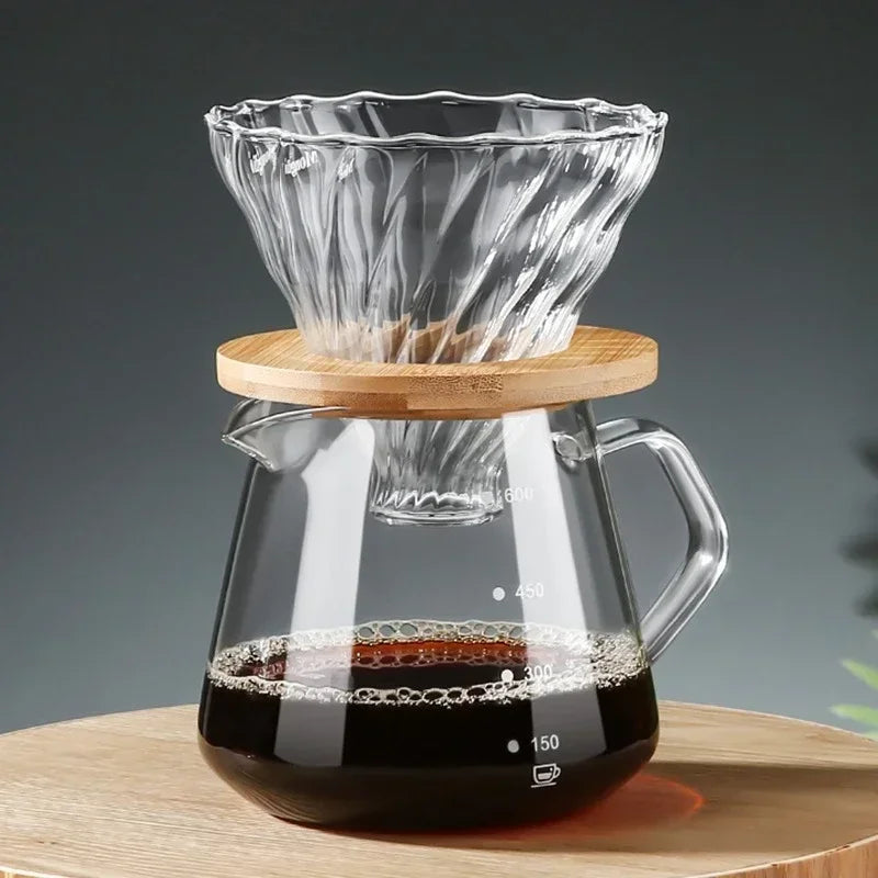 Kit Jarra Cónica V60 + Filtros – Preparación Precisa para Café Pour-Over